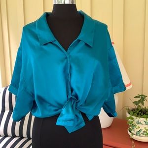 VTG VS Teal PJ Top
